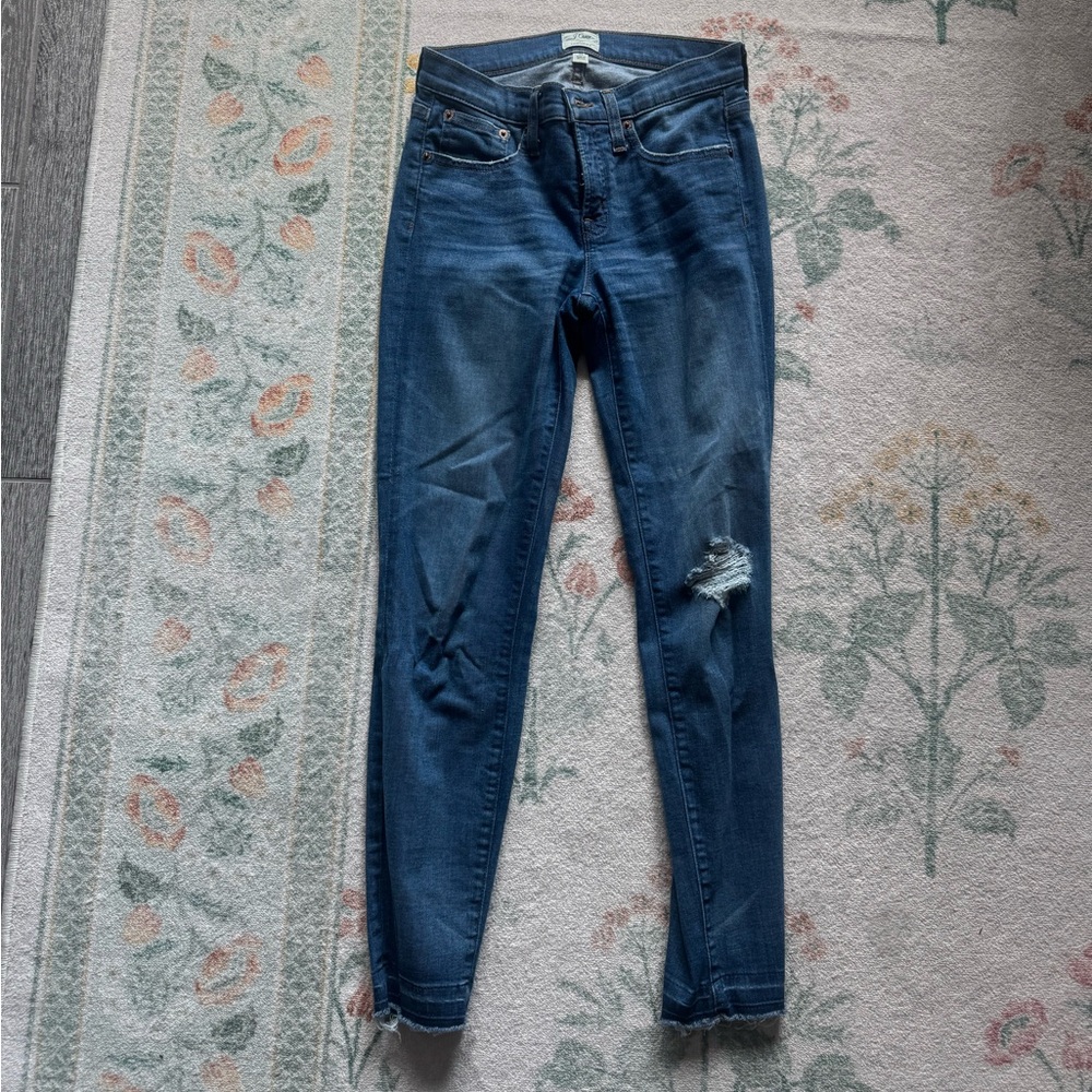 J. Crew Dark Blue Skinny Jeans